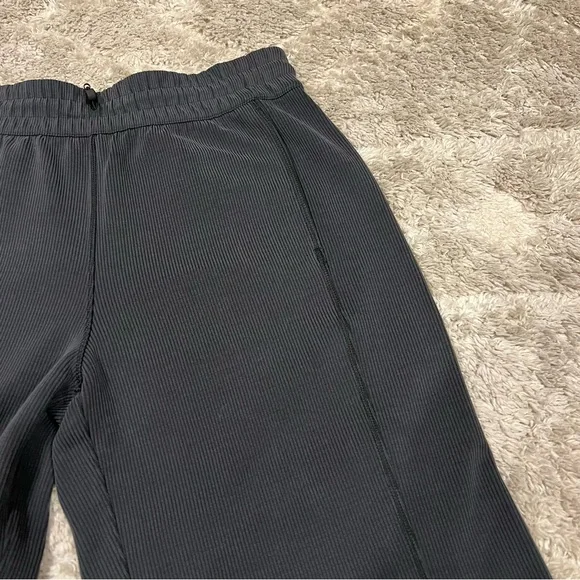 Lululemon | Ribbed Softstreme Mid-Rise Pant 32" Black Size 10 - Picture 7 of 15